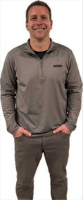 Port Authority® Pinpoint Mesh 1/2-Zip - Unisex